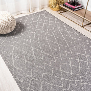 Madaba Moroccan Trellis Indoor/outdoor Area Rug